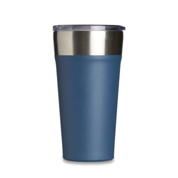 Brinde Natal Final de Ano Personalizada Copo Térmico em Aço Inox 500 ml com Abridor Garrafa X18655