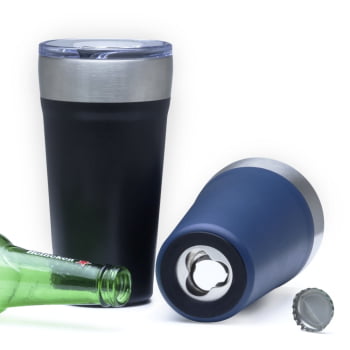 Brinde Natal Final de Ano Personalizada Copo Térmico em Aço Inox 500 ml com Abridor Garrafa X18655 Brinde Natal Final de Ano Personalizada Copo Térmico em Aço Inox 500 ml com Abridor Garrafa X18655