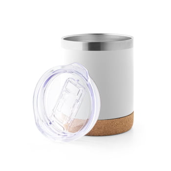 Brinde Natal Final de Ano Personalizada Copo Térmico Aço Inox 400 ML SP94327