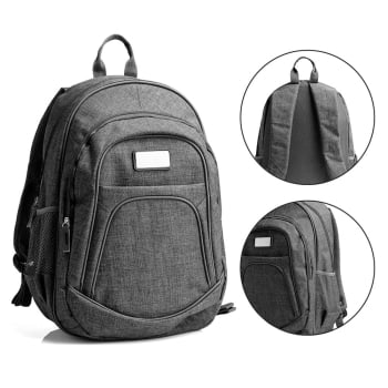 Boas Vindas Mochila Personalizada Poliéster 18 Litros SMMA-01302-BV Brinde Personalizado