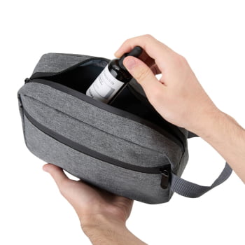 Boas Vindas Necessaire Personalizada Poliéster SMMA-09132-BV Brindes Personalizados