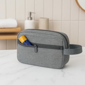 Boas Vindas Necessaire Personalizada Poliéster SMMA-09132-BV Brindes Personalizados