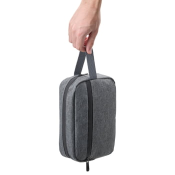 Boas Vindas Necessaire Personalizada Poliéster SMMA-09132-BV Brindes Personalizados