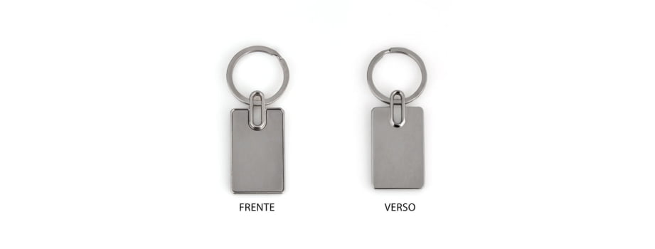 Premiação ao Colaborador Personalizado Chaveiro Metal SMCH-00600-PCL Brinde Personalizado