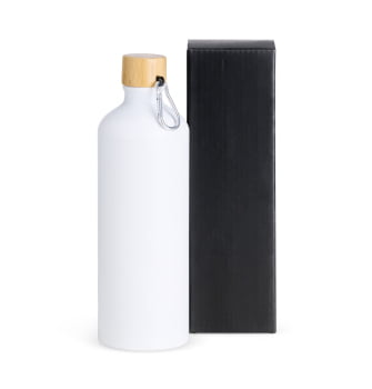 Dia do Trabalho Personalizado Garrafa em Alumínio 1L SMAS-01900-TRB Brinde Personalizado