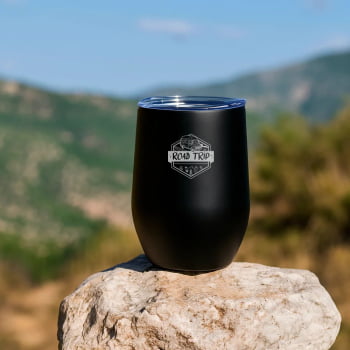 Aniversário de Colaborador Personalizado Copo Térmico Inox 340 ML SMIC-03341-ADC Brindes Personalizados