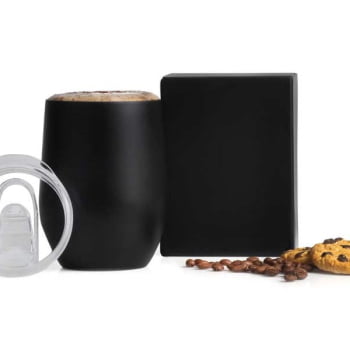 Aniversário de Colaborador Personalizado Copo Térmico Inox 340 ML SMIC-03341-ADC Brindes Personalizados