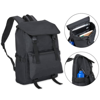 Brinde Aniversário de Colaborador Personalizado Mochila Poliéster 18 Litros SMMA-02611-ADC Brinde Personalizado