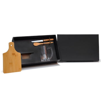 Brinde de Tempo de Casa Colaborador Personalizado Kit Caipirinha 4 Peças SMKE-00543-TDCC Brinde Personalizado