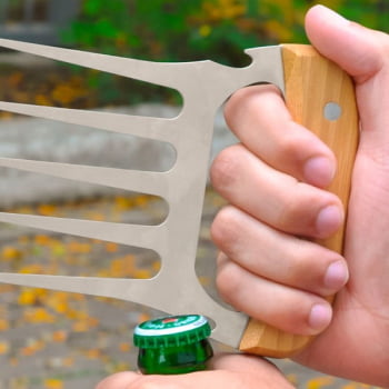 Brinde de Tempo de Casa Colaborador Personalizado Kit Churrasco 6 Peças Com Copo Térmico SMKT-90301-TDCC Brindes Personalizados