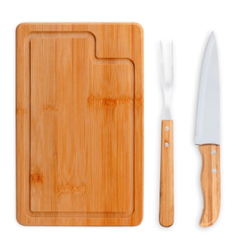 Brinde de Tempo de Casa Colaborador Personalizado Churrasco 3 Peças SMMX-19066-TDCC Brindes Personalizados