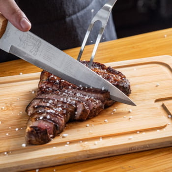 Brinde de Tempo de Casa Colaborador Personalizado Churrasco 3 Peças SMMX-19066-TDCC Brindes Personalizados