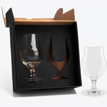 Brinde de Tempo de Casa Colaborador Personalizado Kit Copos 2 Peças 400 ML SMVI-00322-TDCC Brindes Personalizados