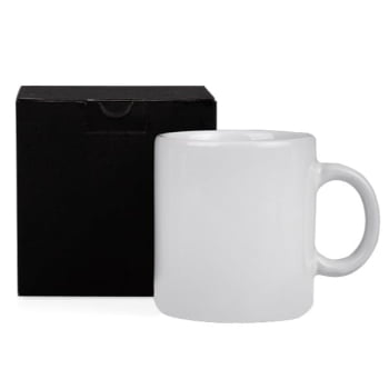 Brindes Feiras e Eventos Personalizado Caneca Cerâmica 270 ML SMCO-41270-FEE Brinde Personalizado