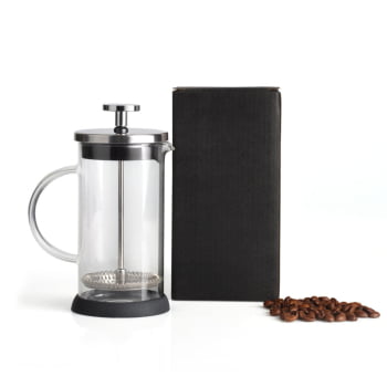 Brinde Feiras e Eventos Personalizado Kit Café Vidro 350ML SMIG-00401-FEE Brindes Personalizados