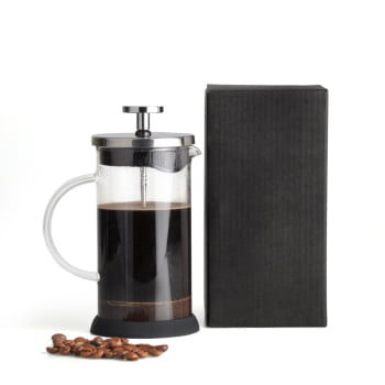 Brinde Feiras e Eventos Personalizado Kit Café Vidro 350ML SMIG-00401-FEE Brindes Personalizados