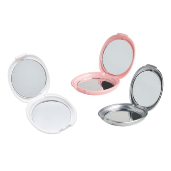 Brinde Dia Das Mulheres Personalizado Espelho Plástico Duplo X18721-MULHER Brindes Personalizados