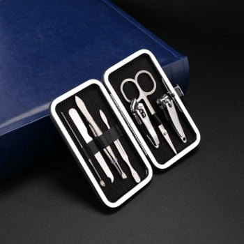 Brinde Dia Das Mulheres Personalizado Kit Manicure 7 Peças X01361B-MULHER Brinde Personalizado