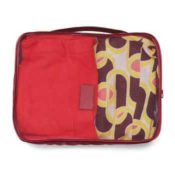 Brinde Dia Das Mulheres Personalizado Necessaire Nylon X18538-MULHER Brindes Personalizados