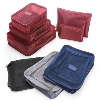 Brinde Dia Das Mulheres Personalizado Necessaire Nylon X18538-MULHER Brindes Personalizados