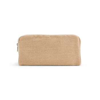 Brinde Dia Das Mulheres Personalizado Necessaire Algodão e Juta Sustentável SP92324-MULHER Brinde Personalizado