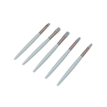 Brinde Dia Das Mulheres Personalizado Kit Pincel Alumínio 5 Peças X18879-MULHER Brindes Personalizados