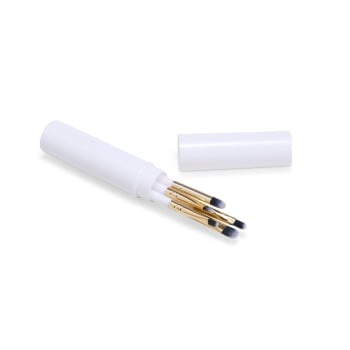 Brinde Dia Das Mulheres Personalizado Kit Pincel Alumínio 5 Peças X18878-MULHER Brinde Personalizado