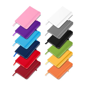 Brinde Dia Das Mulheres Personalizado Caderno Tipo Moleskine CAD004-MULHER Brindes Personalizados