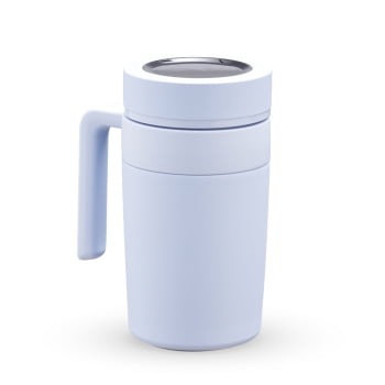 Brinde Dia Das Mulheres Personalizado Caneca Térmica Inox 500 ml com Termômetro Digital X18641-MULHER Brinde Personalizado