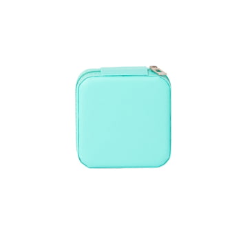 Brinde Dia Das Mães Personalizado Porta Joias Couro Sintético Revestimento Aveludado X01622B-MAE Brindes Personalizados