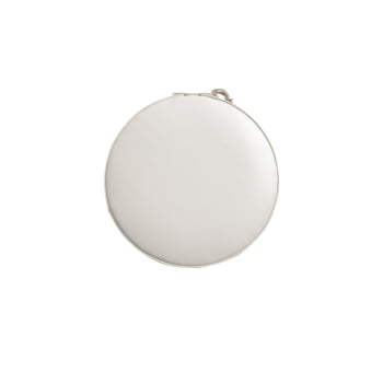 Brinde Dia Das Mães Personalizado Porta Joias Redondo Couro Sintético Aveludado X06017-MAE Brinde Personalizado