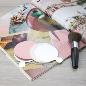 Brinde Dia Das Mães Personalizado Espelho Aço Inox X06060-MAE Brindes Personalizados