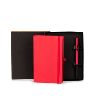 Brinde Dia Das Mulheres Personalizado Kit Caderneta com Caneta 80 Folhas Caneta Touch SMLE-31734-MULHER Brindes Personalizados