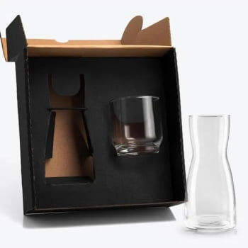 Brinde Dia Das Mulheres Personalizado Kit Cozinha Vidro 500 ML / 290 ML 2 Peças SMVI-01500-MULHER Brinde Personalizado