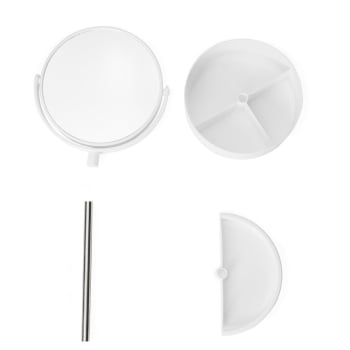 Brinde Dia Das Mães Personalizado Espelho Plástico De Mesa X18985-MAE Brinde Personalizado