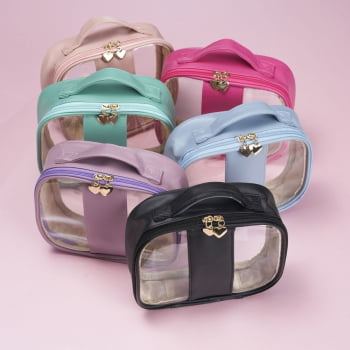 Brinde Dia Das Mães Personalizado Necessaire PVC Impermeável X18647P-MAE Brindes Personalizados