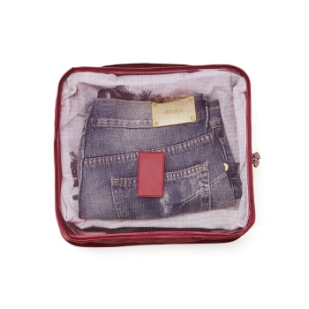 Brinde Dia Das Mães Personalizado Necessaire Nylon X18538-MAE Brinde Personalizado