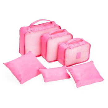 Brinde Dia Das Mães Personalizado Necessaire Nylon X18538-MAE Brinde Personalizado