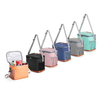 Brinde Dia Das Mães Personalizado Bolsa Térmica Poliéster 11 Litros X18966-MAE Brindes Personalizados