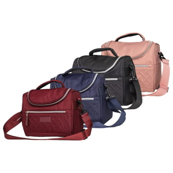 Brinde Dia Das Mães Personalizado Bolsa Térmica Poliéster 9 Litros X08239-MAE Brindes Personalizados