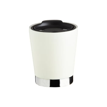 Brinde Dia Das Mães Personalizado Copo Térmico em Aço Inox 300 ml com Tampa X18722-MAE Brindes Personalizados