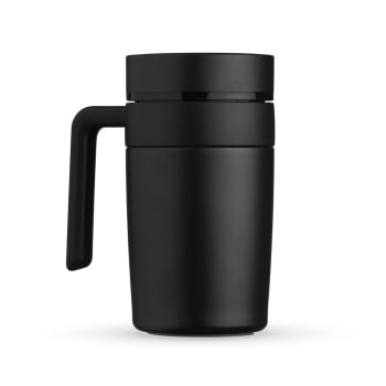 Brinde Dia Das Mães  Personalizado Caneca Térmica Inox 500 ml com Termômetro Digital X18641-MAE Brindes Personalizados
