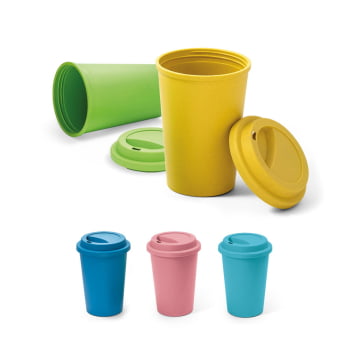 Brinde Dia Das Mães Personalizado Copo em Fibra de Bambu 450 ml SP94691-MAE Brinde Personalizado