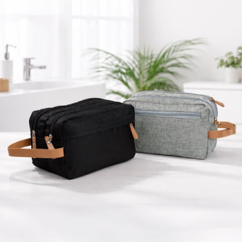Brinde Presente Dia dos Pais Personalizado Necessaire Personalizada Poliéster 300D X18753A-PAI
