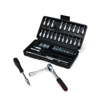 Brinde Presente Dia dos Pais Personalizado Kit Ferramenta 45 Peças X18046