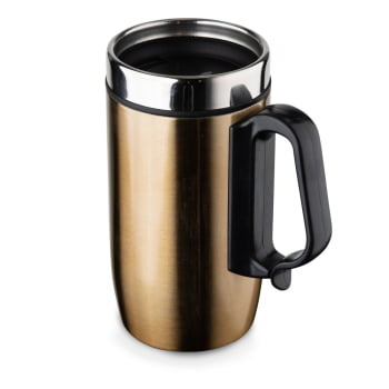 Brinde Presente Dia dos Pais Personalizado Caneca Inox 250 ml com Tampa