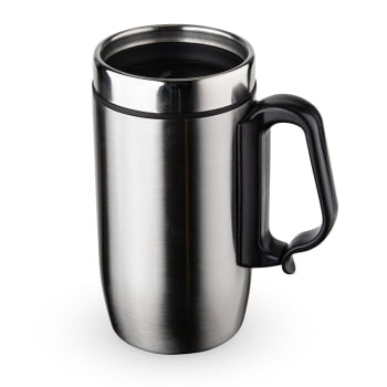 Brinde Presente Dia dos Pais Personalizado Caneca Inox 250 ml com Tampa