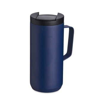 Brinde Presente Dia dos Pais Personalizado Caneca Térmica Inox 400 ML X04093