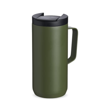 Brinde Presente Dia dos Pais Personalizado Caneca Térmica Inox 400 ML X04093