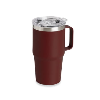 Brinde Presente Dia dos Pais Personalizado Caneca Térmica Inox 700 ml com Tampa 